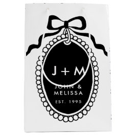 Black Bow Coquette Anniversary Charm