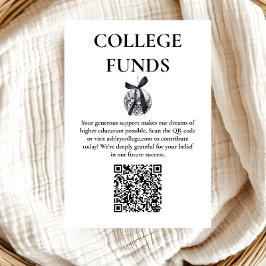 Black Bow Disco Boll Studentfest Tilläggskort