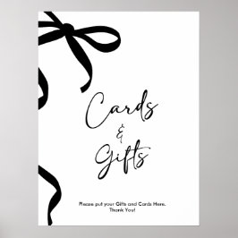 Black Bow Hon är Gifter sig Möhippa Poster