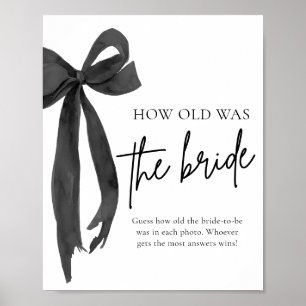 Black Bow hur gammalt var Bride Möhippa Game? Poster