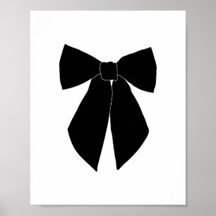 Black Bow Poster