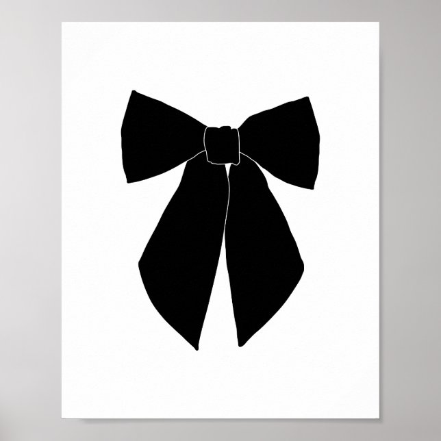 Black Bow Poster (Framsidan)
