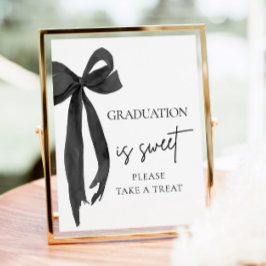 Black Bow Studenten är Sweet, ta en behandling Poster