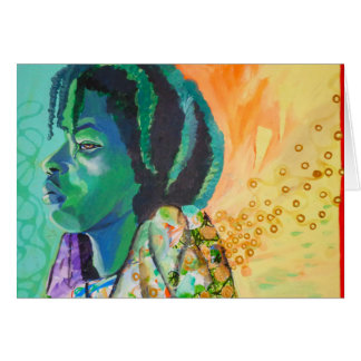 Black Boy Dreaming Card OBS Kort