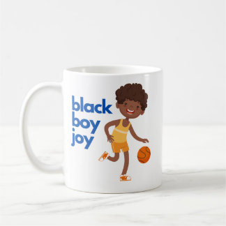 Black Boy Joy - Basketball Kaffemugg