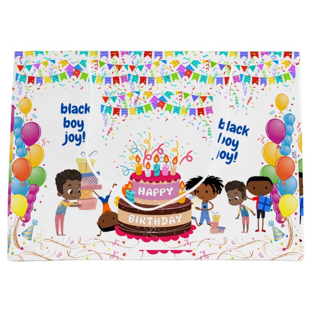 Black Boy Joy Birthday (Framsidan)