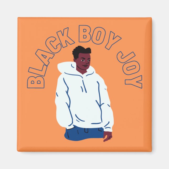 Black Boy Joy Magnet (Framsidan)