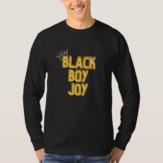 Black Boy Joy T Shirt (Framsida)