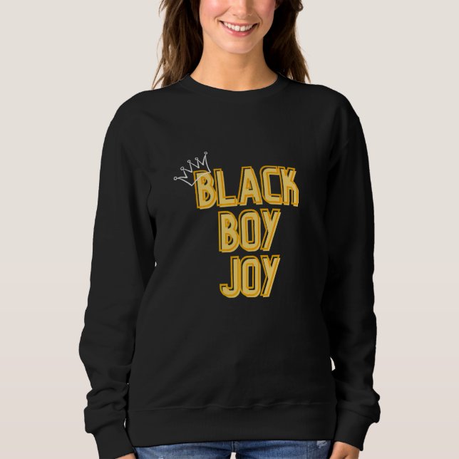 Black Boy Joy T Shirt (Framsida)