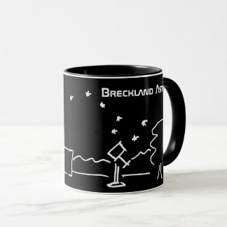 Black Breckland Astro Mugg (med text)