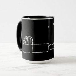 Black Breckland Astro Mugg (utan text)