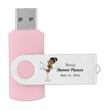 Black Bride-fotofiler för Bachelorette Party