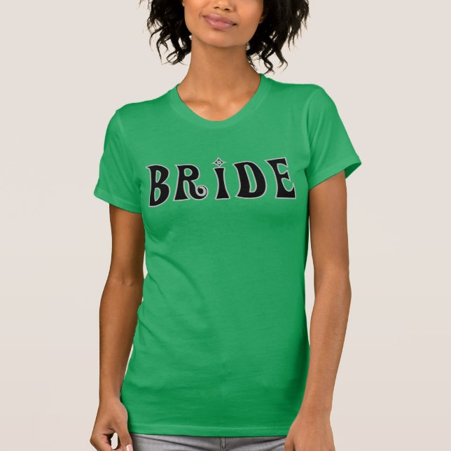 Black Bride Tee Shirt (Framsida)