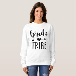 Black Bride Tribe Bachelorette Party Sweatshirt T Shirt