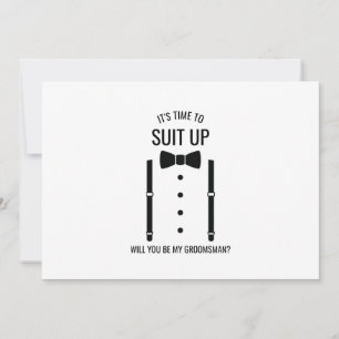 Black Bröllop Bow Tie Groomsman Frieri Inbjudningar