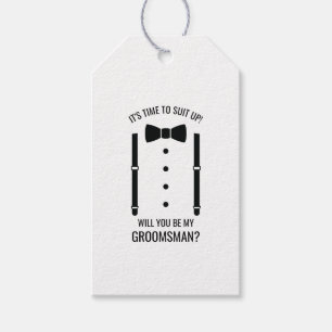 Black Bröllop Bow Tie Groomsman Frieri Presentetikett