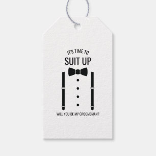 Black Bröllop Bow Tie Groomsman Frieri Presentetikett