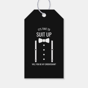 Black Bröllop Bow Tie Groomsman Frieri Presentetikett