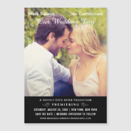 Black Bröllop-filmen Poster fotospara datum