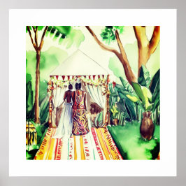 Black Bröllop Poster