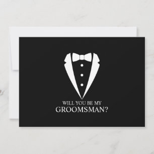 Black Bröllop Tuxedo Kostym Groomsman Frieri Inbjudningar