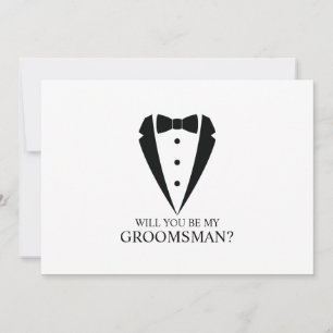 Black Bröllop Tuxedo Kostym Groomsman Frieri Inbjudningar