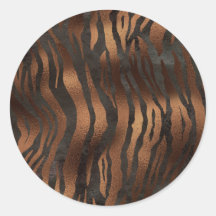 Black Bronze Tiger Elegant Chic Snyggt