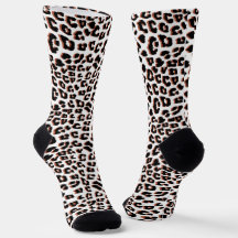 Black Brown and White Leopard Skriv ut