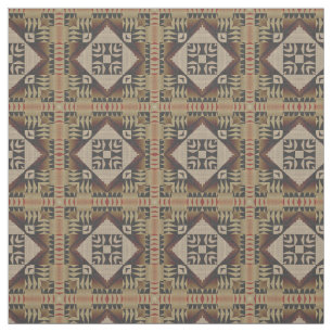 Black Brown Mörk Red Taupe Beige Ethnic look Tyg