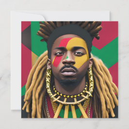 Black Bruh African American Man Junetelfte Kung