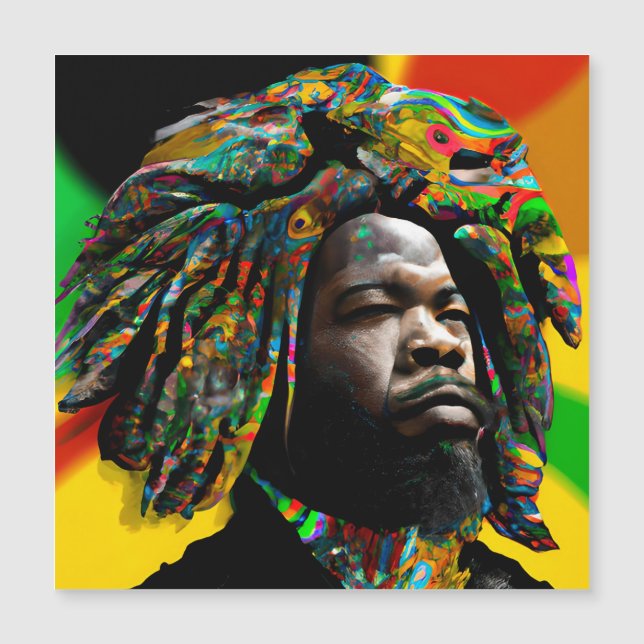 Black Bruh African American Man Junetelfte Kung (Framsida)