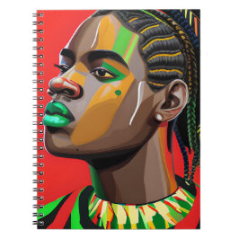 Black Bruh Melanin Pappa Junetelfte Afrikansk son  Anteckningsbok