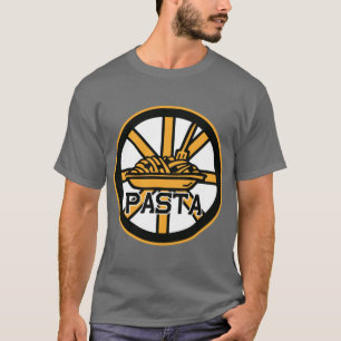 Black Bruins Boston Pastrnak Pasta T Shirt