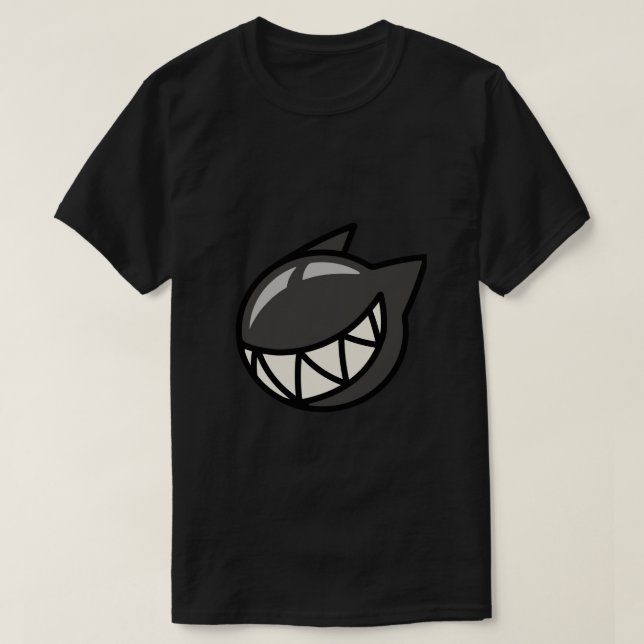 Black Bubble Gum Cat T-Shirt (Design framsida)