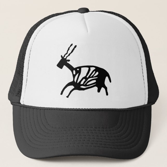 Black Buck Cap Truckerkeps (Framsida)
