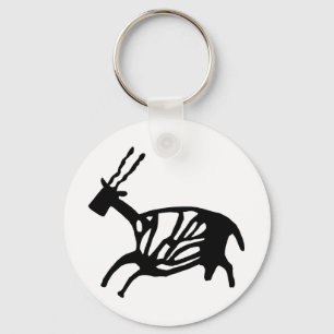 Black Buck Keychain Nyckelring