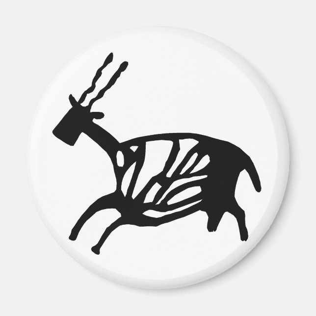 Black Buck Magnet (Framsidan)