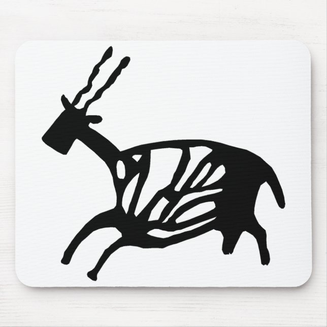 Black Buck Mousepad Musmatta (Framsidan)