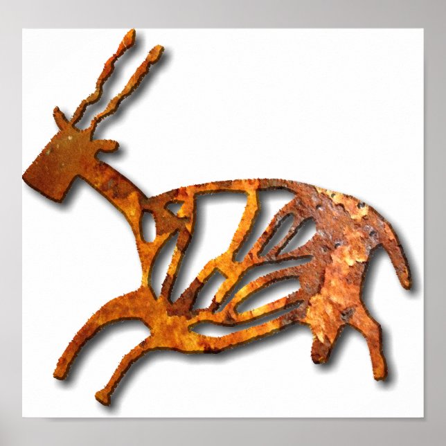 Black Buck - rost Poster (Framsidan)