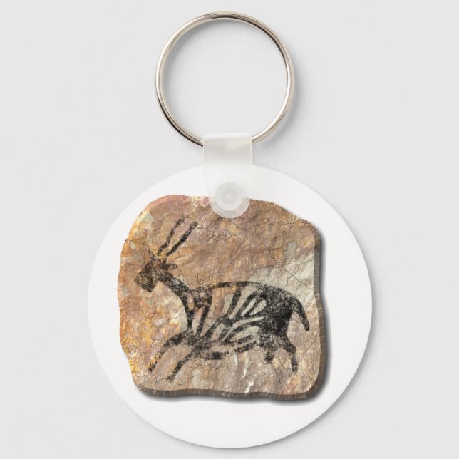 Black Buck - sten Nyckelring (Framsida)