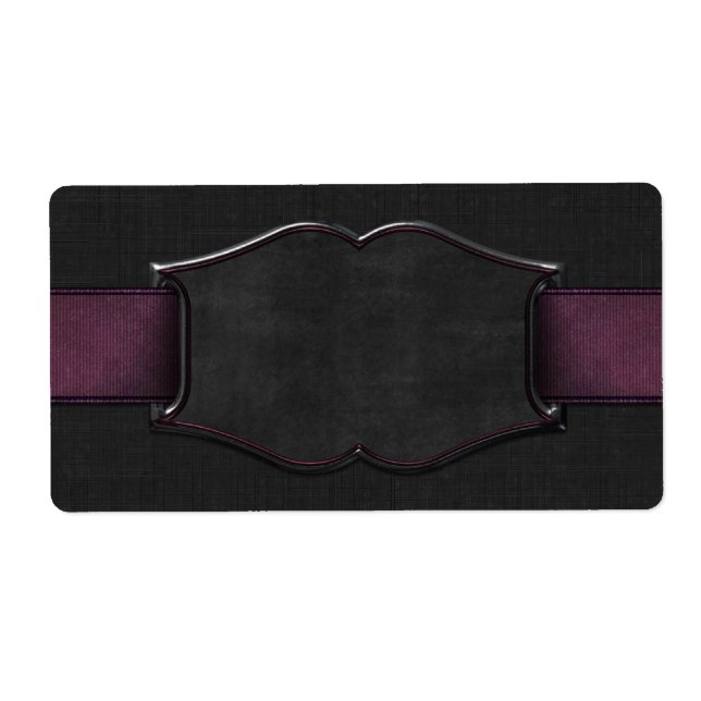 Black Buckle Apothecary Label Fraktsedel (Framsidan)