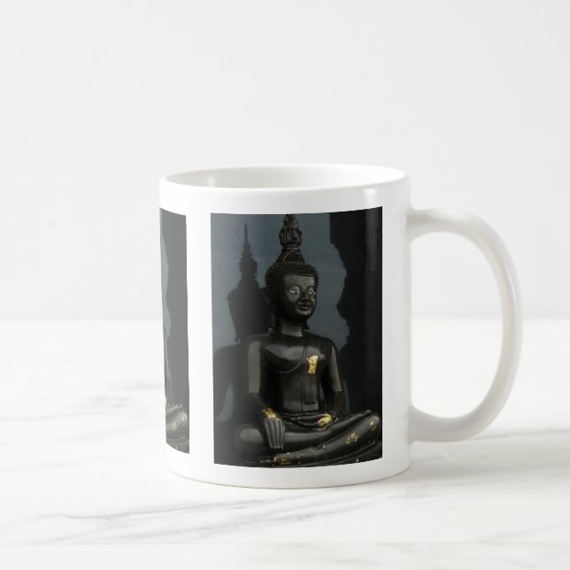 Black Buddha.. Nong Khai, Isaan Kaffemugg (Höger)