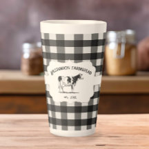 Black Buffalo Play Farm Cow Latte Mugg