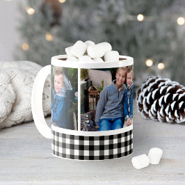 Black Buffalo Play Helgdag Photo Collage Kaffemugg