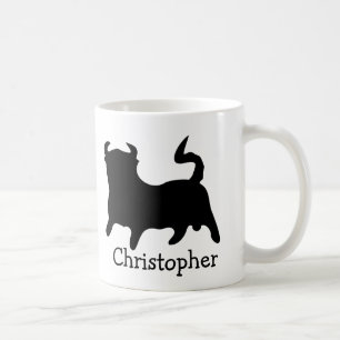 Black Bull Design Personlig Kaffemugg