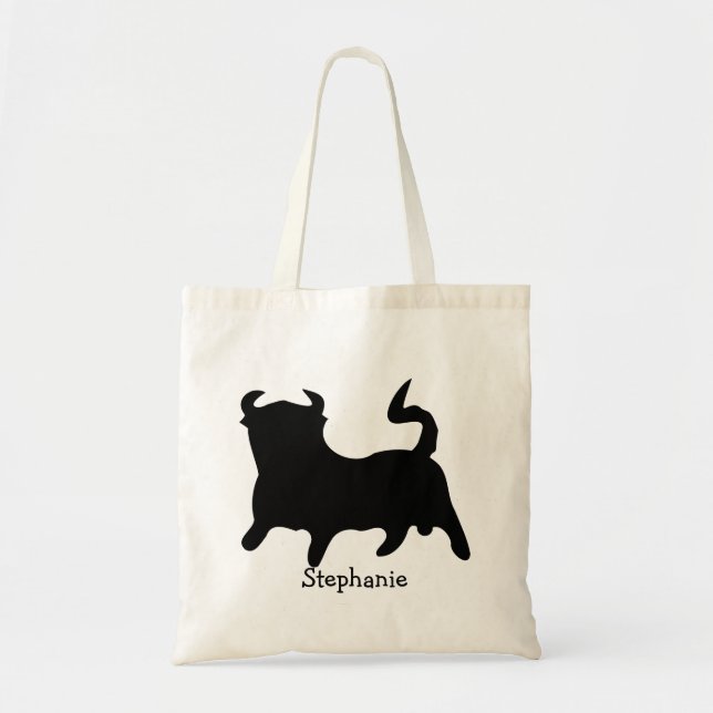 Black Bull Design Tygkasse (Framsidan)