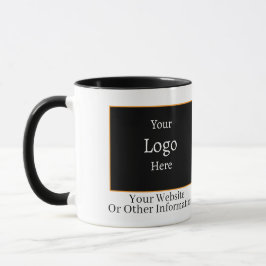 Black Business Branded Mugg