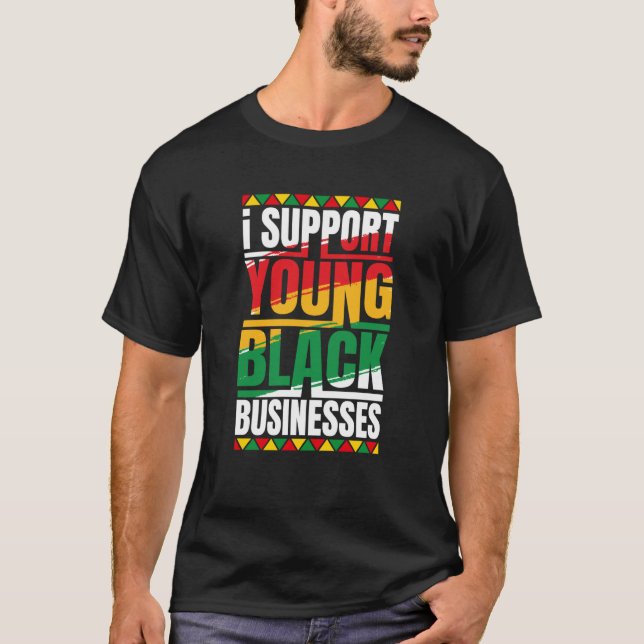 Black Business Owner Black Entrepreneur Black Hist T Shirt (Framsida)