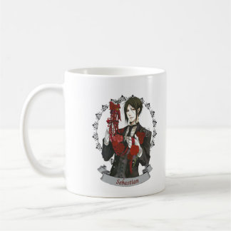 Black Butler Sebastian, Anime Inspired Coffee Mugg