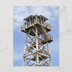 Black Butte Lookout Torn Vykort